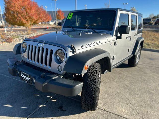 used 2015 Jeep Wrangler Unlimited car, priced at $21,900