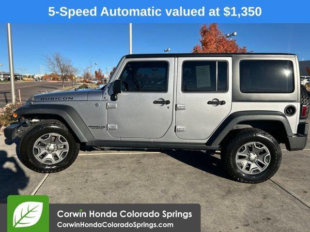 used 2015 Jeep Wrangler Unlimited car, priced at $21,900