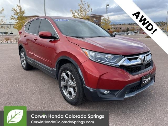 used 2018 Honda CR-V car, priced at $17,500