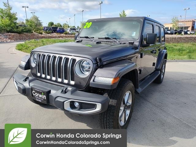 used 2020 Jeep Wrangler Unlimited car, priced at $28,500
