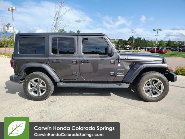 used 2020 Jeep Wrangler Unlimited car, priced at $28,500
