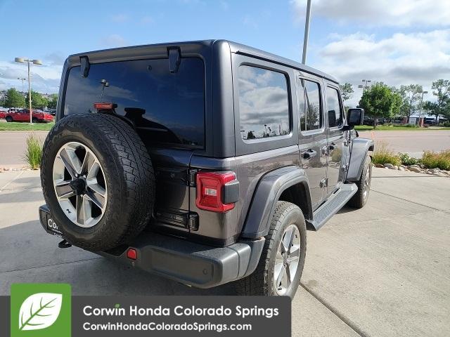 used 2020 Jeep Wrangler Unlimited car, priced at $28,500
