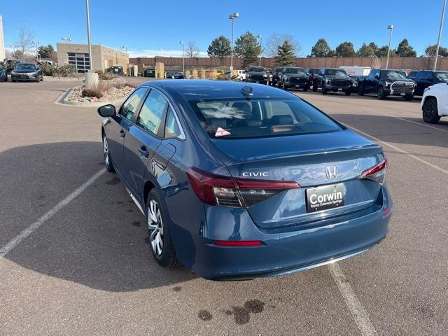 new 2025 Honda Civic car, priced at $25,800