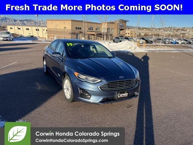 used 2019 Ford Fusion Hybrid car, priced at $18,900