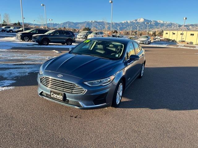 used 2019 Ford Fusion Hybrid car, priced at $18,900