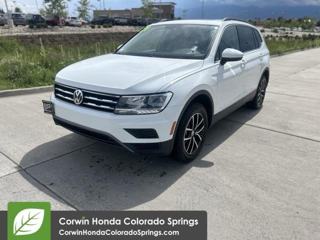 used 2021 Volkswagen Tiguan car, priced at $22,000