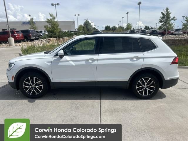 used 2021 Volkswagen Tiguan car, priced at $22,000