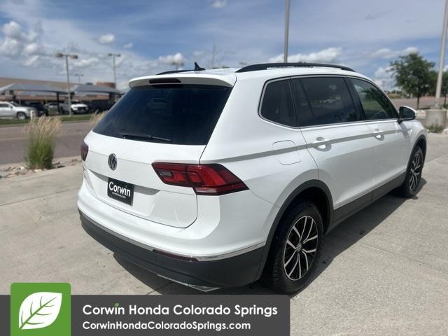 used 2021 Volkswagen Tiguan car, priced at $22,000