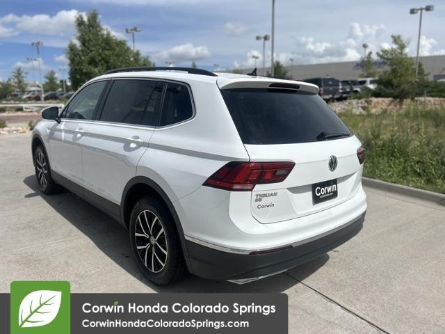 used 2021 Volkswagen Tiguan car, priced at $22,000