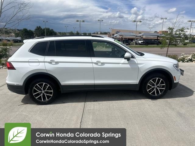 used 2021 Volkswagen Tiguan car, priced at $22,000