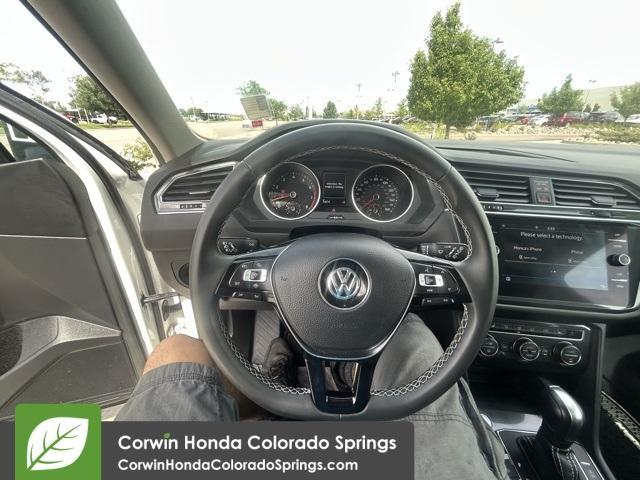 used 2021 Volkswagen Tiguan car, priced at $22,000
