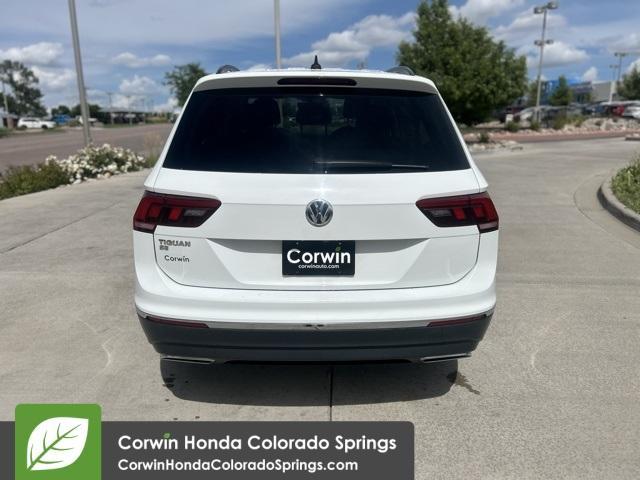 used 2021 Volkswagen Tiguan car, priced at $22,000
