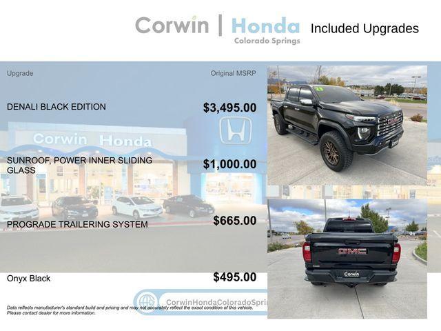 used 2023 GMC Canyon car, priced at $39,900