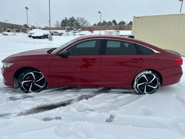 used 2021 Honda Accord car, priced at $24,250