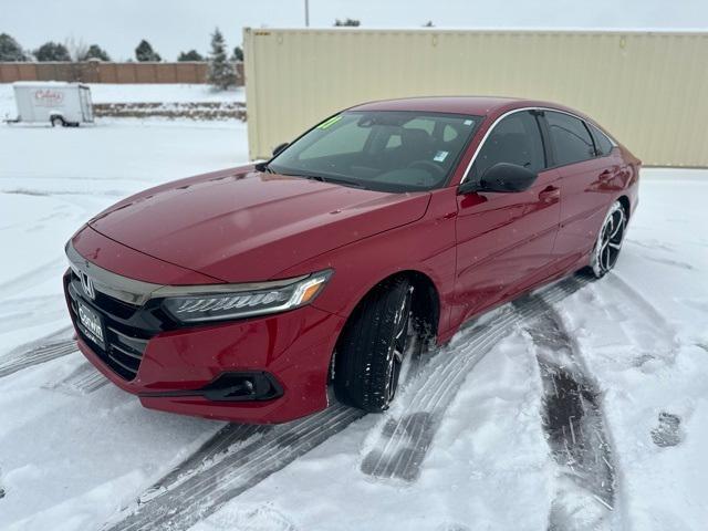 used 2021 Honda Accord car, priced at $24,250