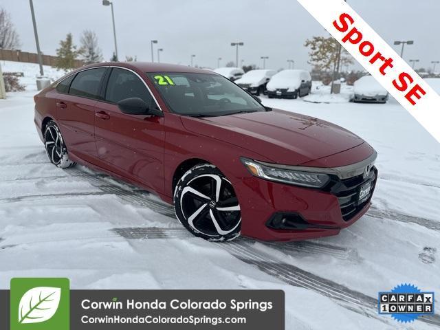 used 2021 Honda Accord car, priced at $25,000