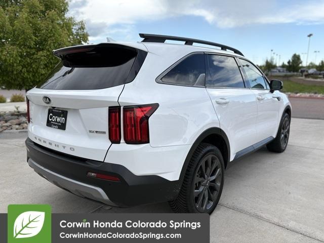 used 2021 Kia Sorento car, priced at $27,500