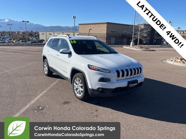 used 2016 Jeep Cherokee car, priced at $13,000