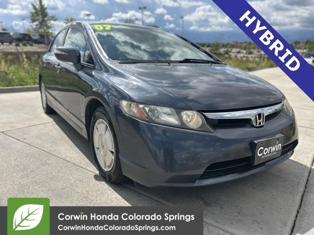 used 2007 Honda Civic Hybrid car, priced at $6,500