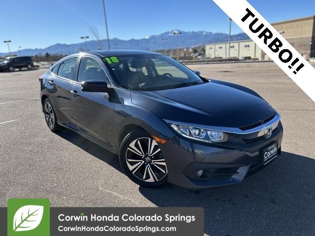 used 2018 Honda Civic car, priced at $12,900