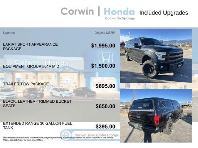 used 2015 Ford F-150 car, priced at $22,000