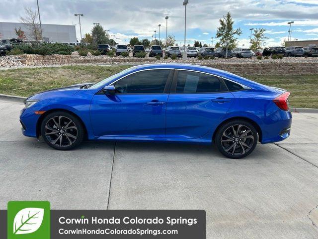 used 2019 Honda Civic car, priced at $19,500