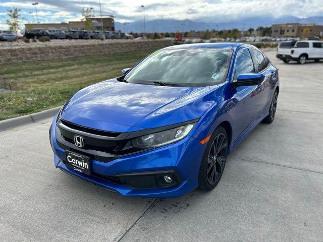 used 2019 Honda Civic car, priced at $19,500
