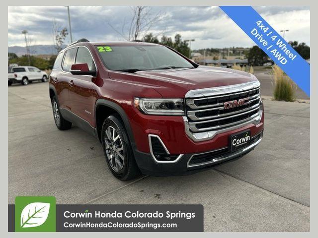 used 2023 GMC Acadia car, priced at $25,500