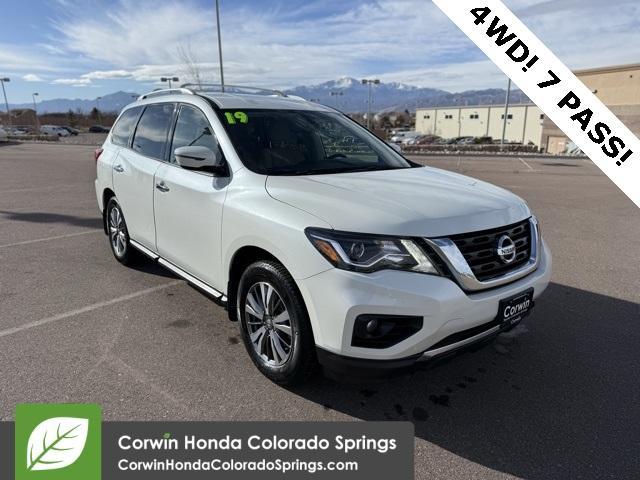 used 2019 Nissan Pathfinder car, priced at $19,000