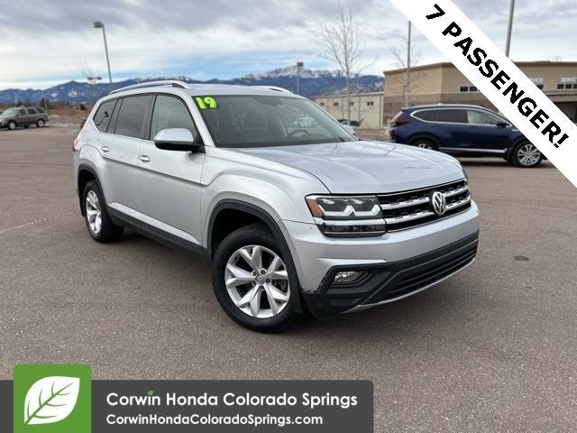 used 2019 Volkswagen Atlas car, priced at $21,000