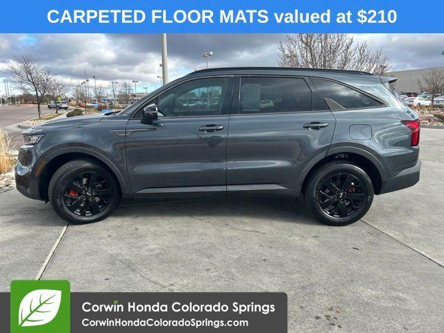 used 2021 Kia Sorento car, priced at $22,000