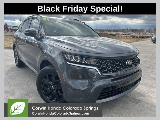 used 2021 Kia Sorento car, priced at $22,000