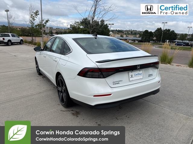 used 2024 Honda Accord Hybrid car, priced at $28,000