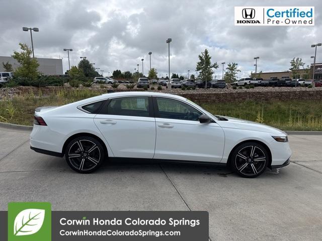 used 2024 Honda Accord Hybrid car, priced at $28,000