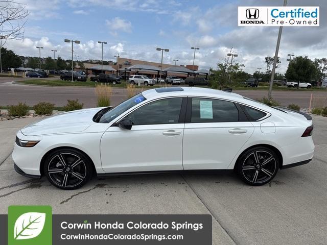 used 2024 Honda Accord Hybrid car, priced at $28,000