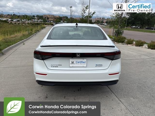 used 2024 Honda Accord Hybrid car, priced at $28,000