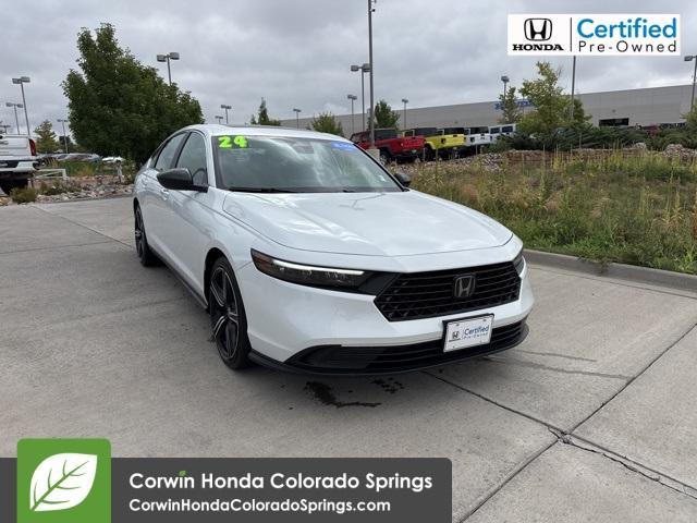 used 2024 Honda Accord Hybrid car, priced at $28,000
