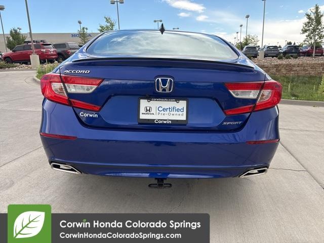 used 2021 Honda Accord car, priced at $26,200