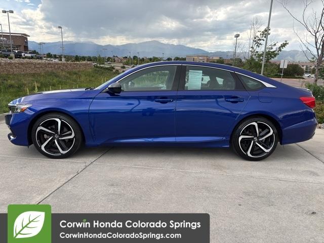 used 2021 Honda Accord car, priced at $26,200