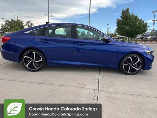 used 2021 Honda Accord car, priced at $26,200