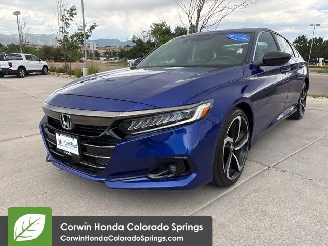 used 2021 Honda Accord car, priced at $26,200