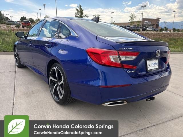 used 2021 Honda Accord car, priced at $26,200