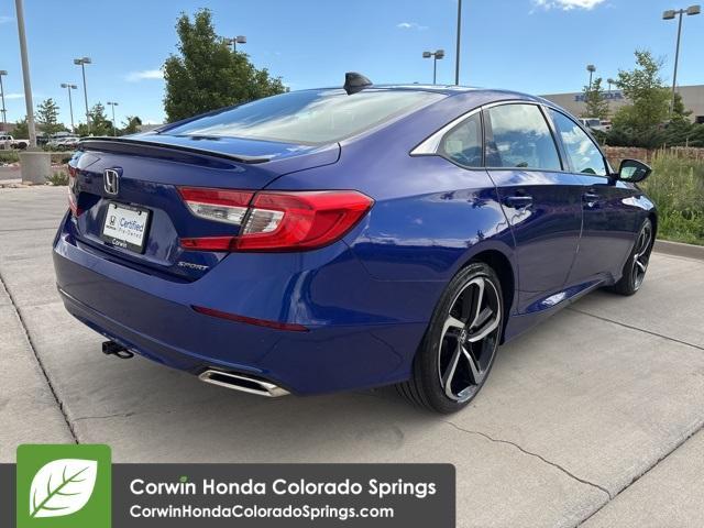 used 2021 Honda Accord car, priced at $26,200