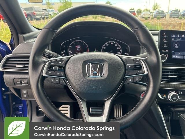 used 2021 Honda Accord car, priced at $26,200