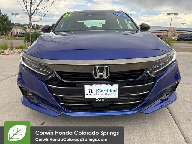 used 2021 Honda Accord car, priced at $26,200