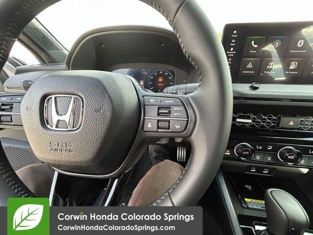 new 2025 Honda Accord Hybrid car, priced at $36,980