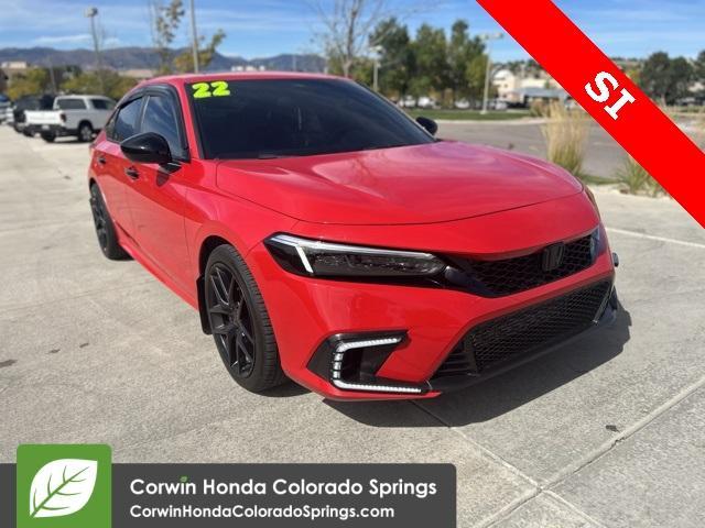 used 2022 Honda Civic Si car, priced at $28,400