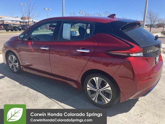 used 2019 Nissan Leaf car, priced at $11,500