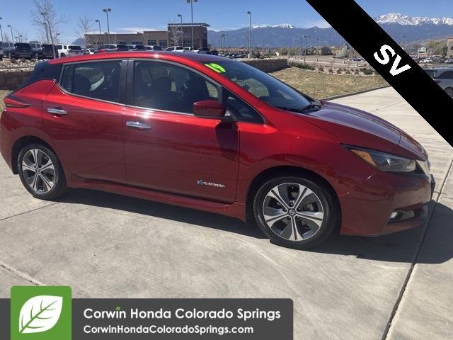 used 2019 Nissan Leaf car, priced at $11,500