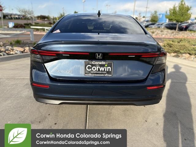 new 2025 Honda Accord car, priced at $31,710